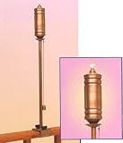 Railing Mounted Decorative Torch