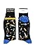 Foot Traffic Men's Socks, Fun Special-Interest Socks, Sizes 7–12 (Tools)