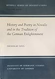 History and poetry in Novalis and in the tradition of the German enlightenment