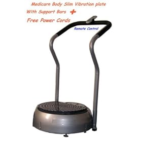 Medicarn Body slimmer Vibration Massage Plate With support bars & Power Cords