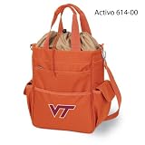 Virginia Tech Hokies Activo Insulated Waterproof Tote Bag - Orange w/Digital Print