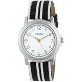 Pedre Womens 0231SX Black/ White Striped Grosg