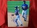 Omar Vizquel Autographed Texas Rangers 8x10 Photo, Proof Photo of Omar Signing for Us.