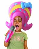 Bluw Inc Inflatable Popstar Wig And Microphone