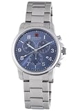 Swiss Military Hanowa Men's 06-5142-04-003 Swiss Soldier Chronograph Blue Dial Watch