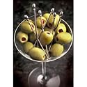 Set of 6 Stainless Steel Martini Picks