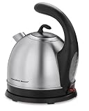 Hamilton Beach 40891 10-Cup Stainless Steel Cordless Kettle, Silver