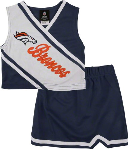 Denver Broncos Toddler 2-Piece Cheerleader Set