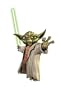 RoomMates RMK1402GM Star Wars: the Clone Wars Yoda Glow in the Dark Giant Wall Decal