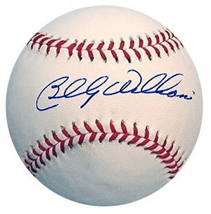 Billy Williams Signed Cubs Baseball
