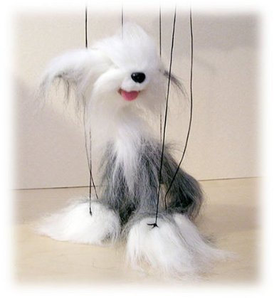 Sunny Puppets Sheep Dog Marionette