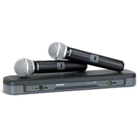 Shure PG288 PG58 Dual Vocal Wireless System, M7 by 