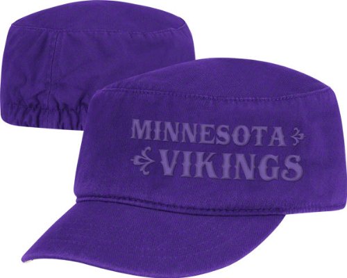 Reebok Minnesota Vikings Ladies Purple Tonal Vintage Military Hat