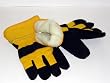 Heavy Duty Leather Palm Insulated Work Gloves