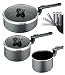 Tefal Compact Enamel Pan Set, 3 Piece