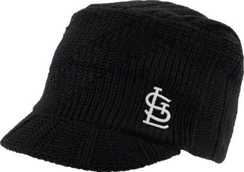 MLB Women's St. Louis Cardinals Carrien Knit (Black, Women)