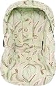 The Bumble Collection Infant Carrier Cover in Lemon Lime Dot