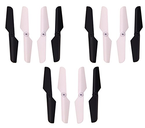 Syma X11 X11C Hornet Gyro RC Quadcopter Spare Parts Main Blade Propeller Set (3set=12pcs)