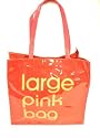 Large Pink Bag - Hot Pink Shopper Tote Handbag
