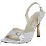 Coloriffics Women's Sophia Sandal,White,9 M