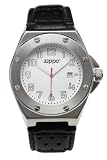 Zippo Lighters 45008 Men’s Casual Bolted Look Watch with White Dial