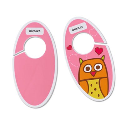 Owl closet dividers by Sugar Booger
