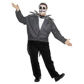 NBX Jack Skellington Disney Licensed Costume (Standard and Plus Sizes)