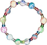 Elasticated Multi Coloured Fimo Bead Bracelet