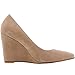Zbeibei Women's Faux Velvet Pointed Toe Wedges Platform Shoes High heels Work Pumps
