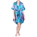 Journee Collection Womens 2-piece Satin Robe and Chemise Set