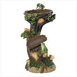 Hummingbird Solar Power Lamp Birdbath Bird Bath Feeder by Jed Mart