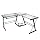 Walker Edison 3-Piece Contemporary Desk, Black