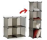 IMAGE OF Cube Closet Organizer in Black