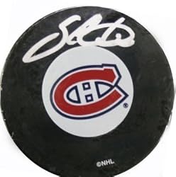Saku Koivu Signed Puck - Memorabilia