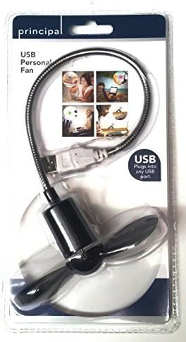 USB Personal Mini Desk Fan (BLACK)