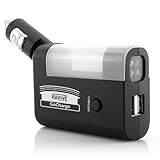 ReVIVE Series Rapid GoCharge 2000mAH External Battery and Car Charger with Dual USB ports for Samsung , HTC , Motorola , LG , Apple and more Smartphones!