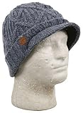 Coal Yukon Brim Men's Beanie - Silver Blue