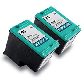 HP 95 C8766WN Compatible Combo Pack - 2 Color Ink Cartridges