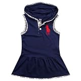【ビッグポニー】 ラルフローレン／Ralph Lauren ★お洒落★ お嬢様ワンピース (90, ネイビー)