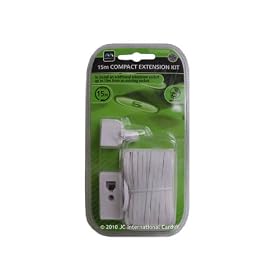 15M BT TELEPHONE EXTENSION CABLE LEAD KIT IDEAL TO EXTEND YOUR ADSL CABLE LINE OR SKY LINE OR TELEPHONE LINE RJ11 PLUGS AT BOTH ENDS TEL73 packed and sent by amazon with free delivery and free customer return
