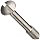 Stainless Steel Panel Screw, Oval Head, Slotted Drive
