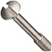 Stainless Steel Panel Screw, Oval Head, Slotted Drive