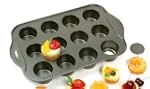 Norpro 3917 12 Cavity Nonstick Mini C...