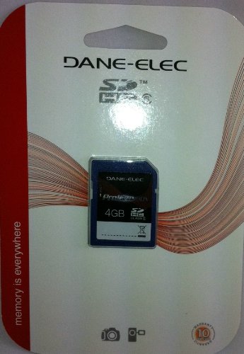Canon 4GB SDHC class 6 by Dane-Elec