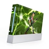 Guitar Punk Design Nintendo Wii Body Protector Skin Decal Sticker