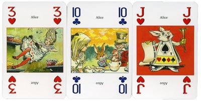 【Lewis Carroll -ALICE-】トランプ　不思議の国のアリス