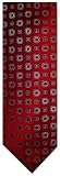 Men's Donald Trump Necktie Neck Tie 100% Silk Red/Silver