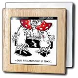 Toxic Relationships - 6 Inch Tile Napkin Holder