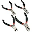 4Pc Mini Pliers Set Jewelers Beading Wire Wrapping Tool