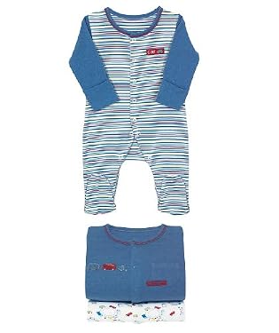 Transport sleepsuits - 3pk 3-6months
